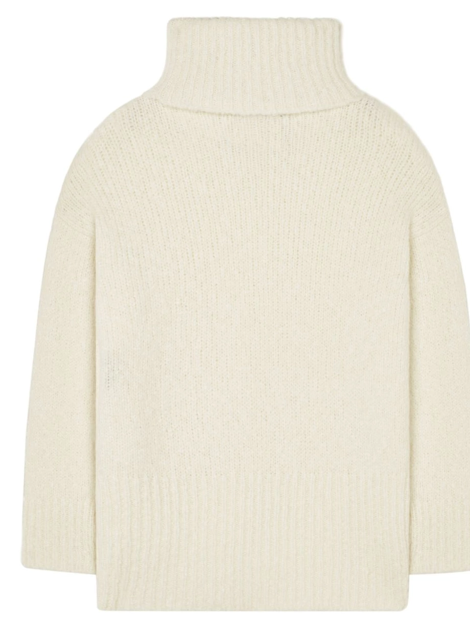 Affordable Women jumper logo-plaque Alanui cashmere-silk blend 0729